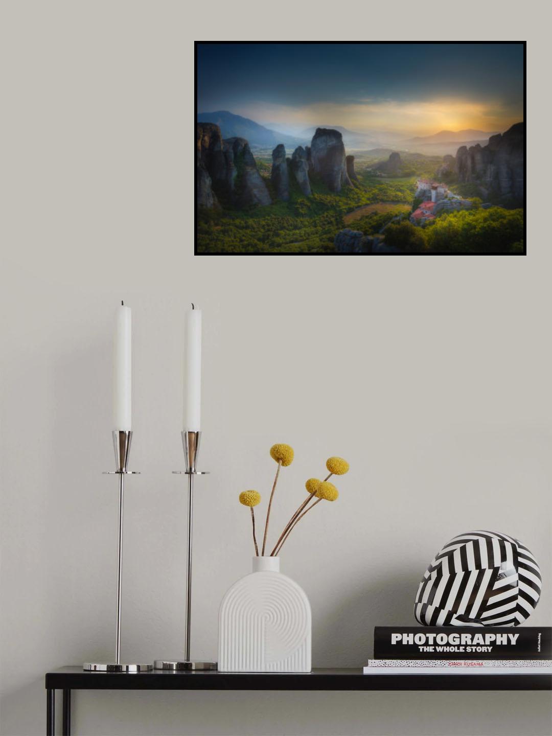 Meteora Poster och Canvastavla