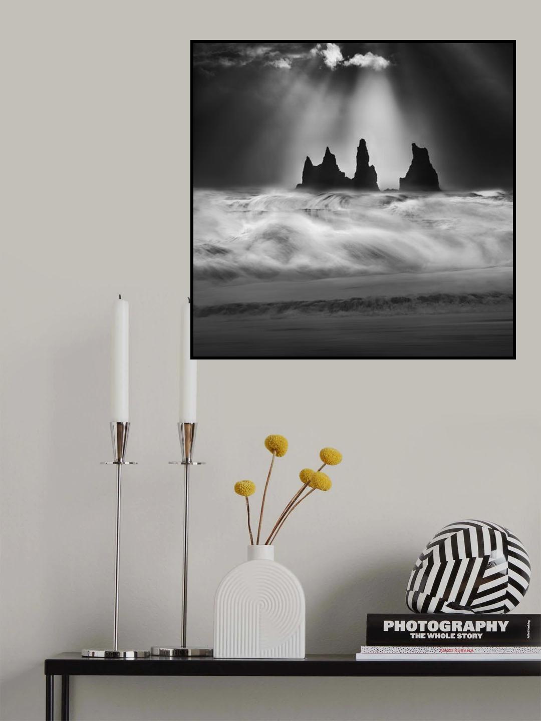 Angry sea Poster och Canvastavla