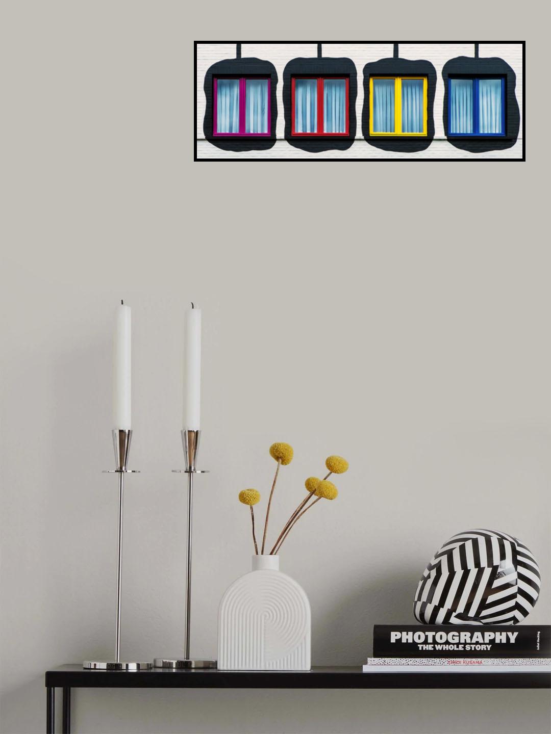 coloured frames Poster och Canvastavla