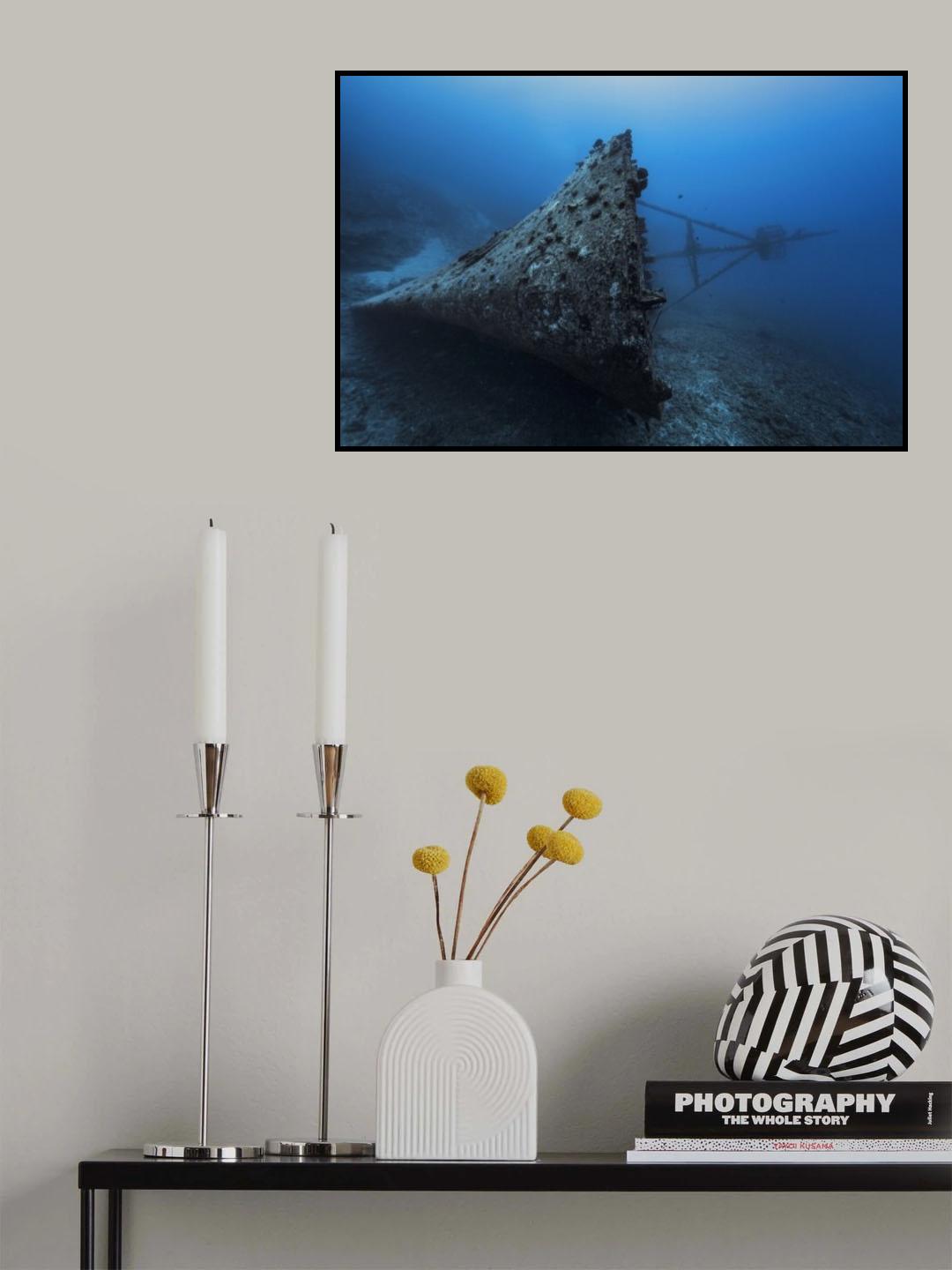 Ghost Wreck Poster och Canvastavla