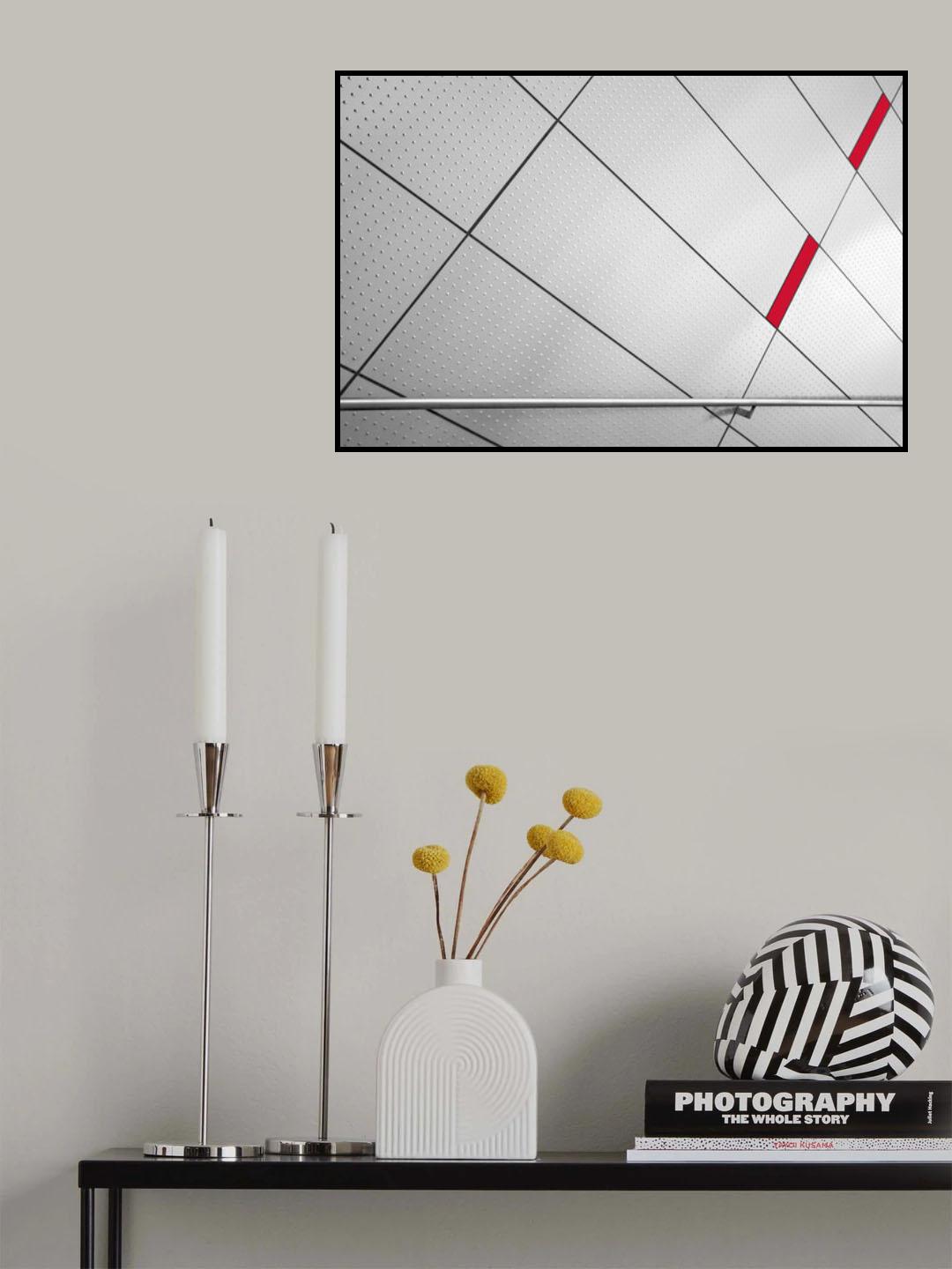 red in small dosage Poster och Canvastavla