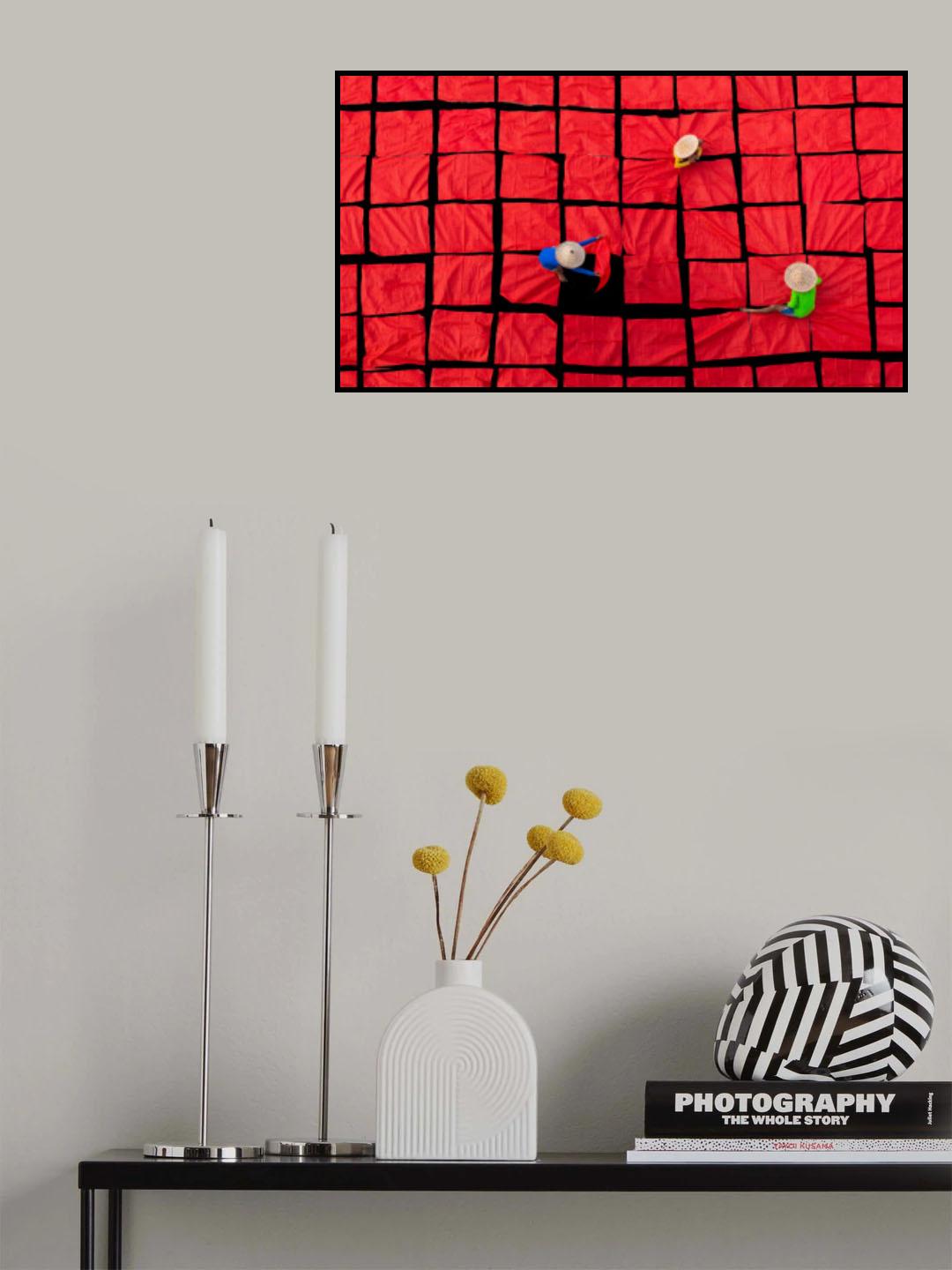 Three Workers Poster och Canvastavla
