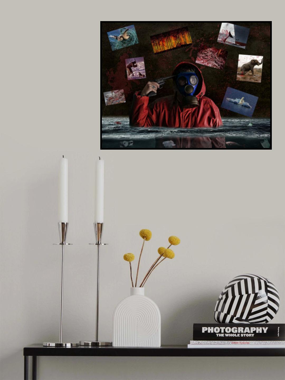 L'homme et la nature Poster och Canvastavla
