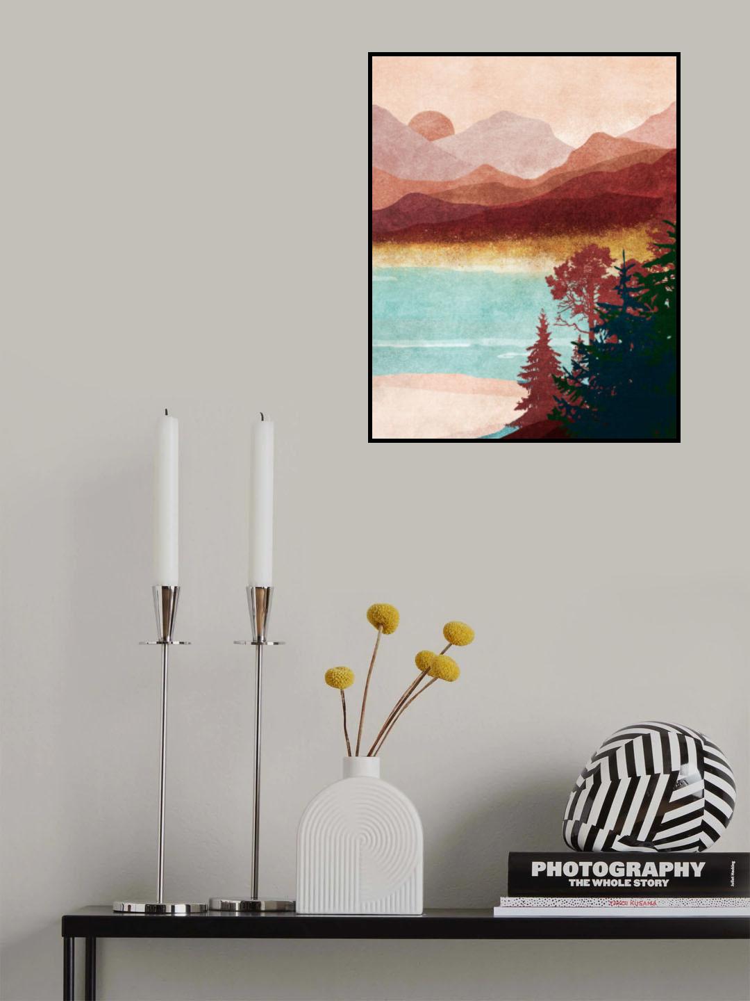 Lake Right Poster och Canvastavla