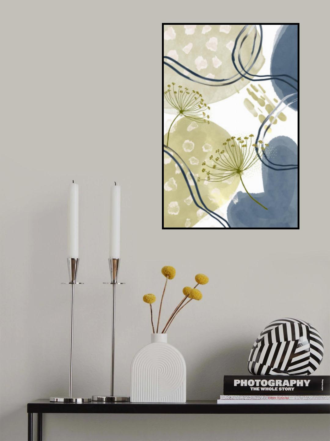 Fresh Air Blue-1 Poster och Canvastavla