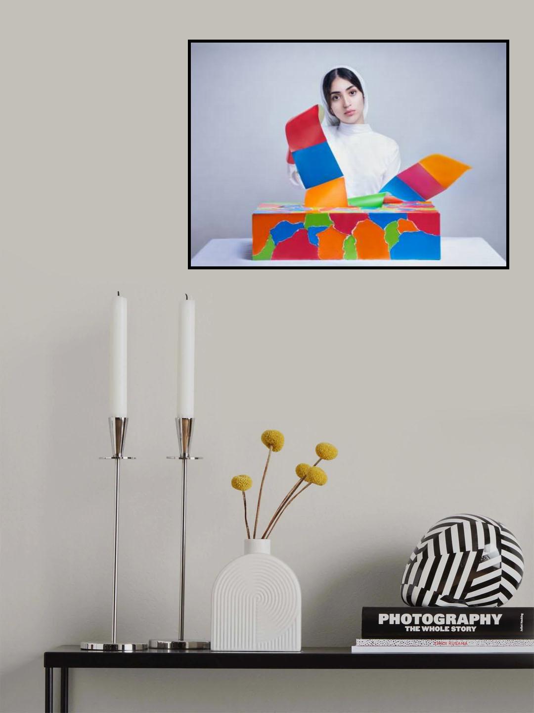 Inside color Poster och Canvastavla