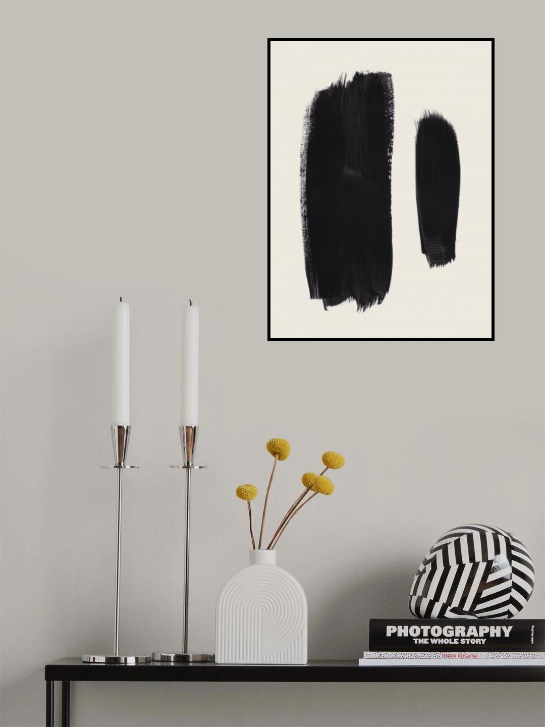 Double Stroke Poster och Canvastavla