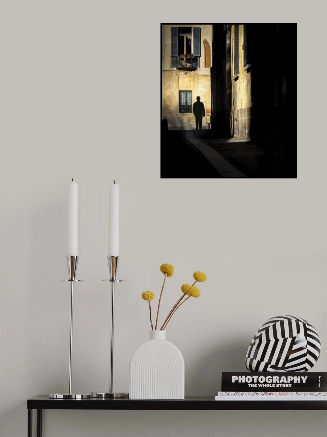 The old balcony Poster och Canvastavla