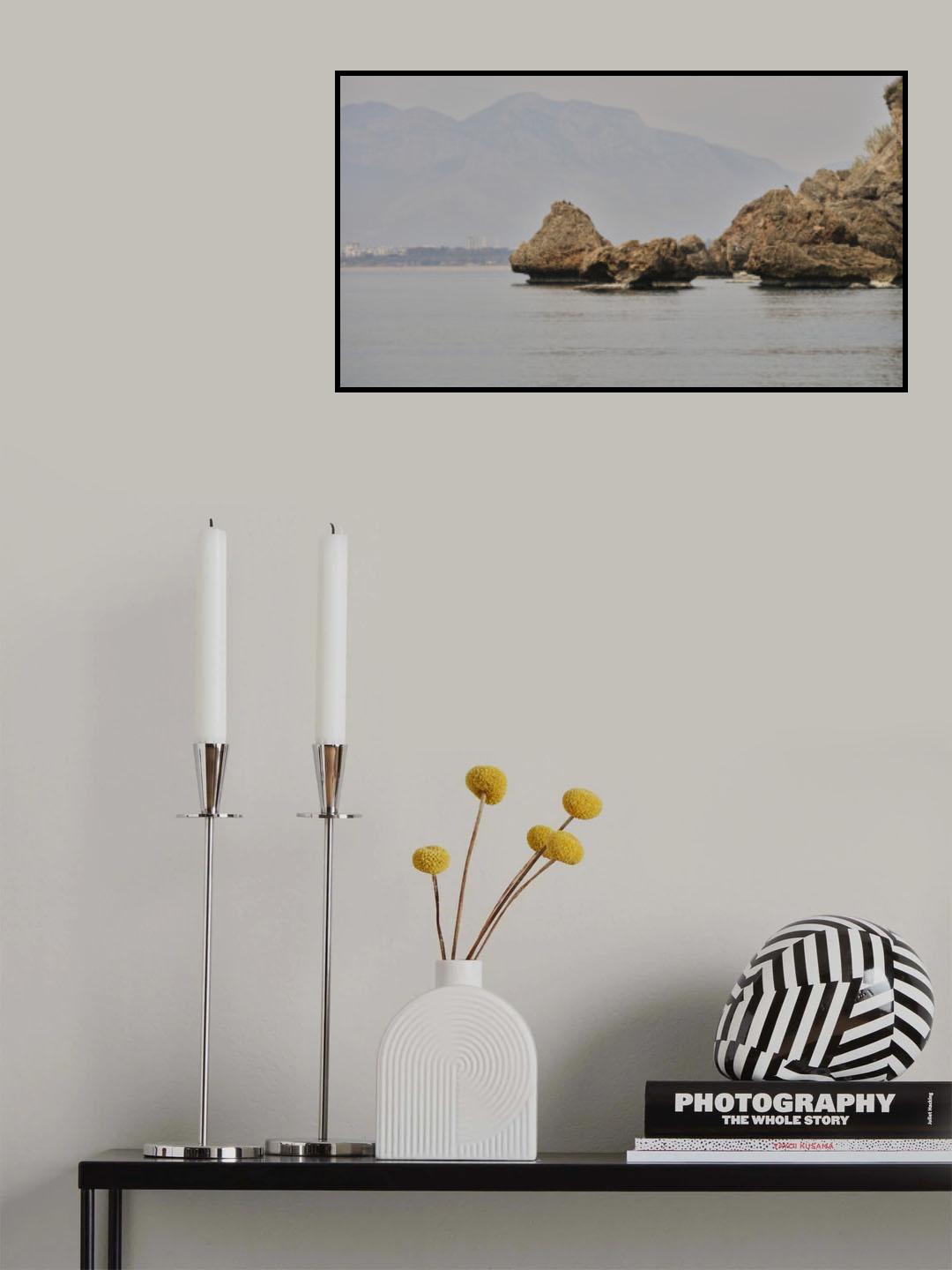 seascape and rocks Poster och Canvastavla