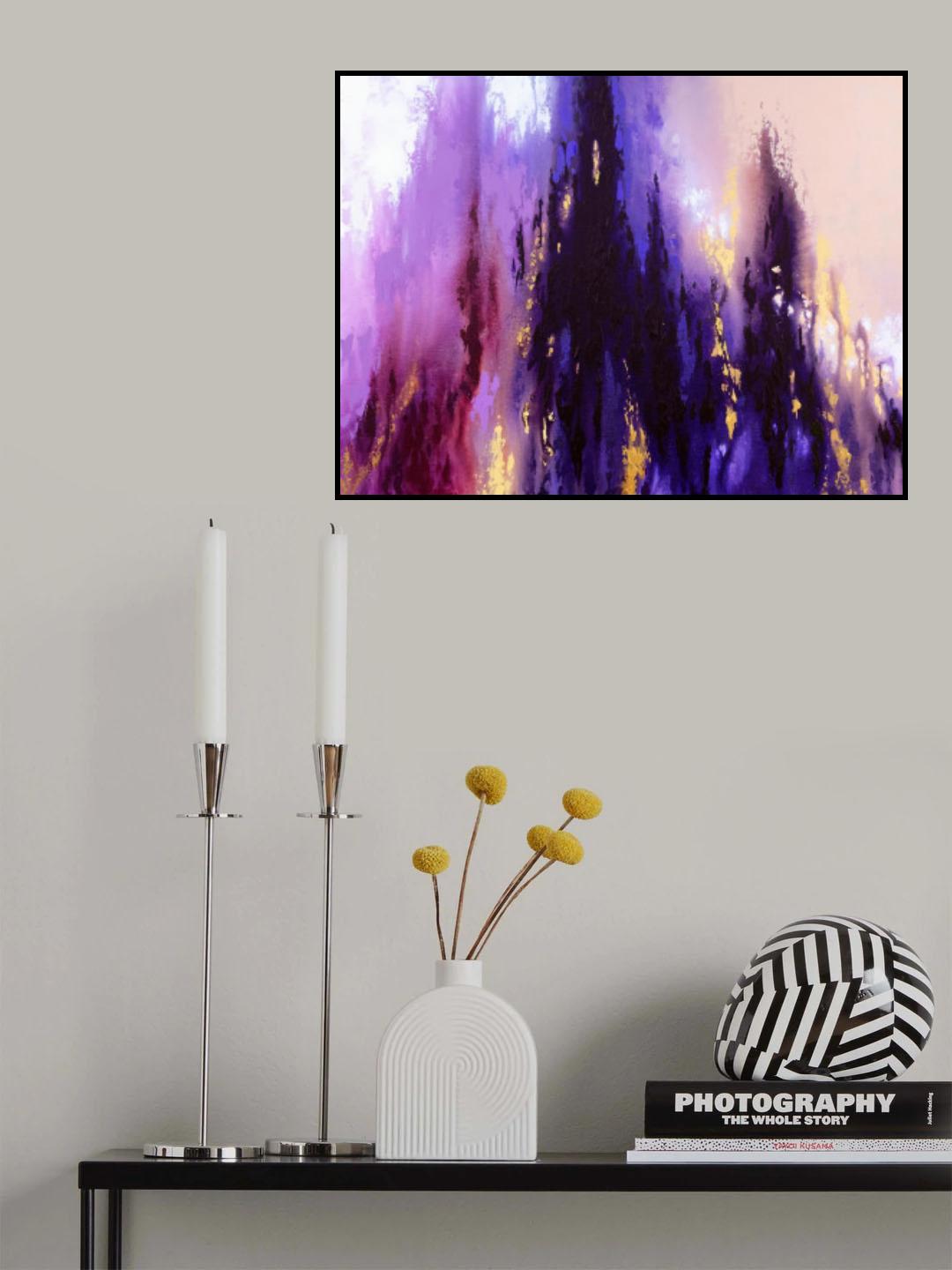Iridescent Light Poster och Canvastavla