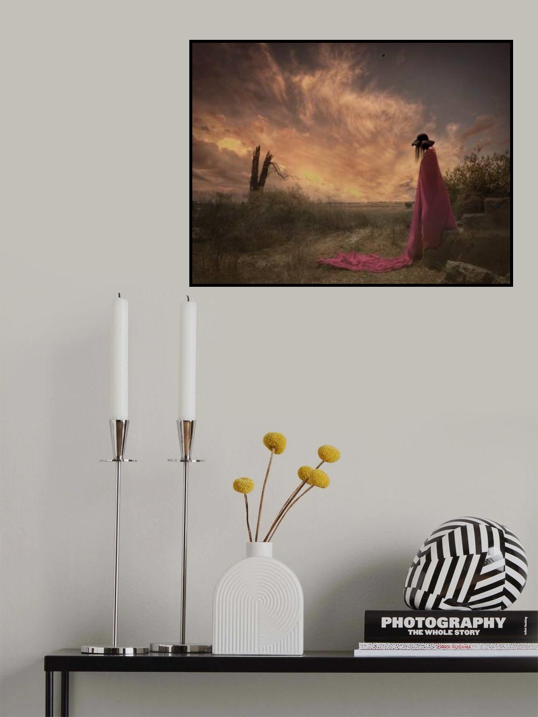 Katerina and the tree (color) Poster och Canvastavla