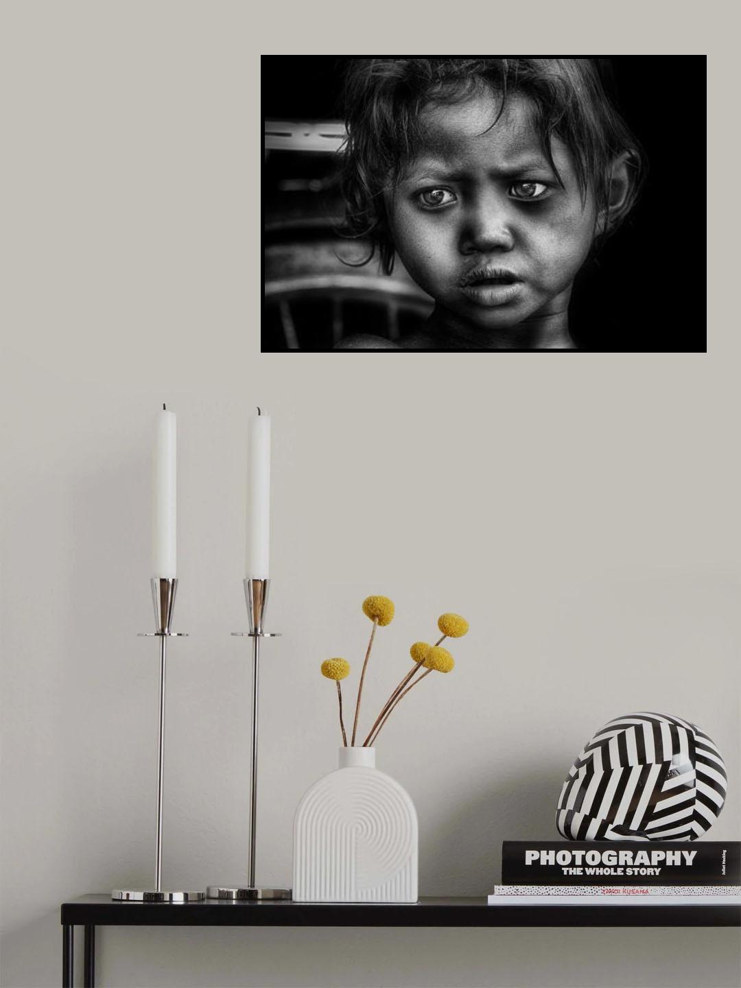 Children's happiness is a myth... Poster och Canvastavla