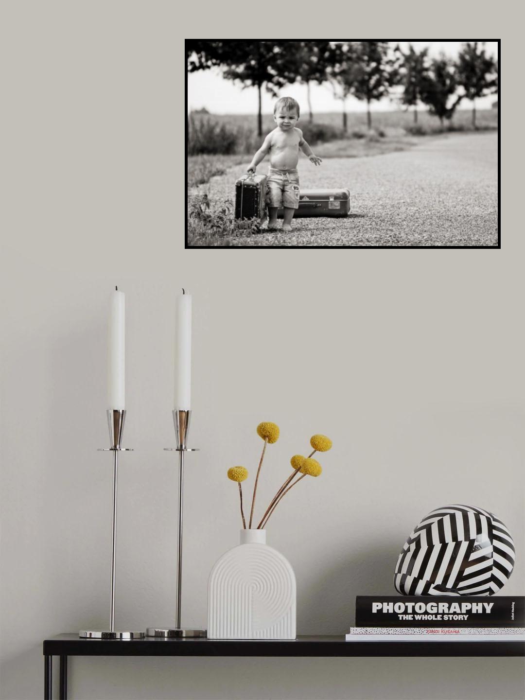 On the road Poster och Canvastavla