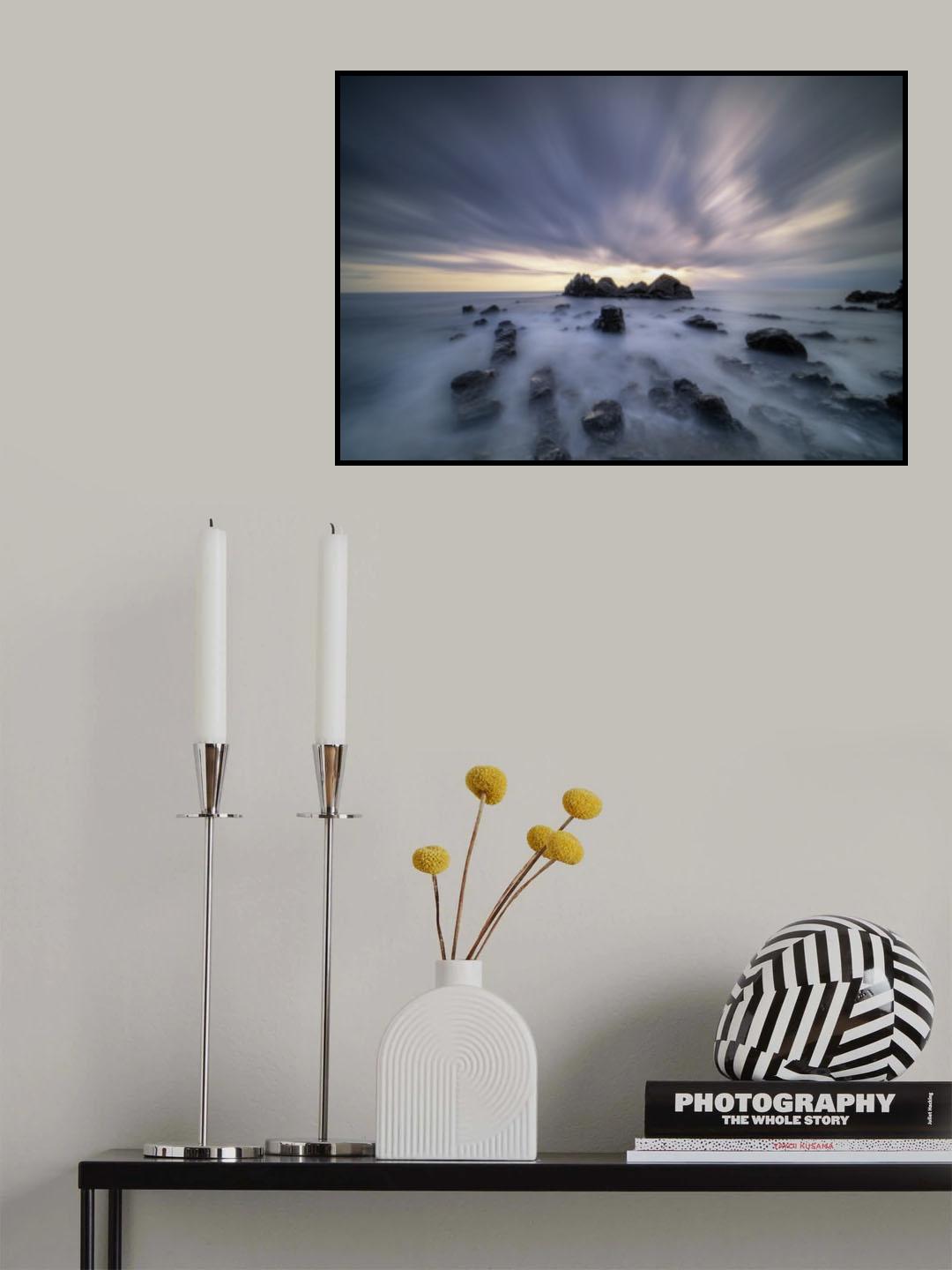 Flowing cloud Poster och Canvastavla