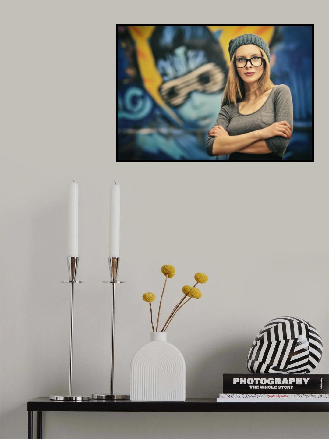 Glasses Poster och Canvastavla