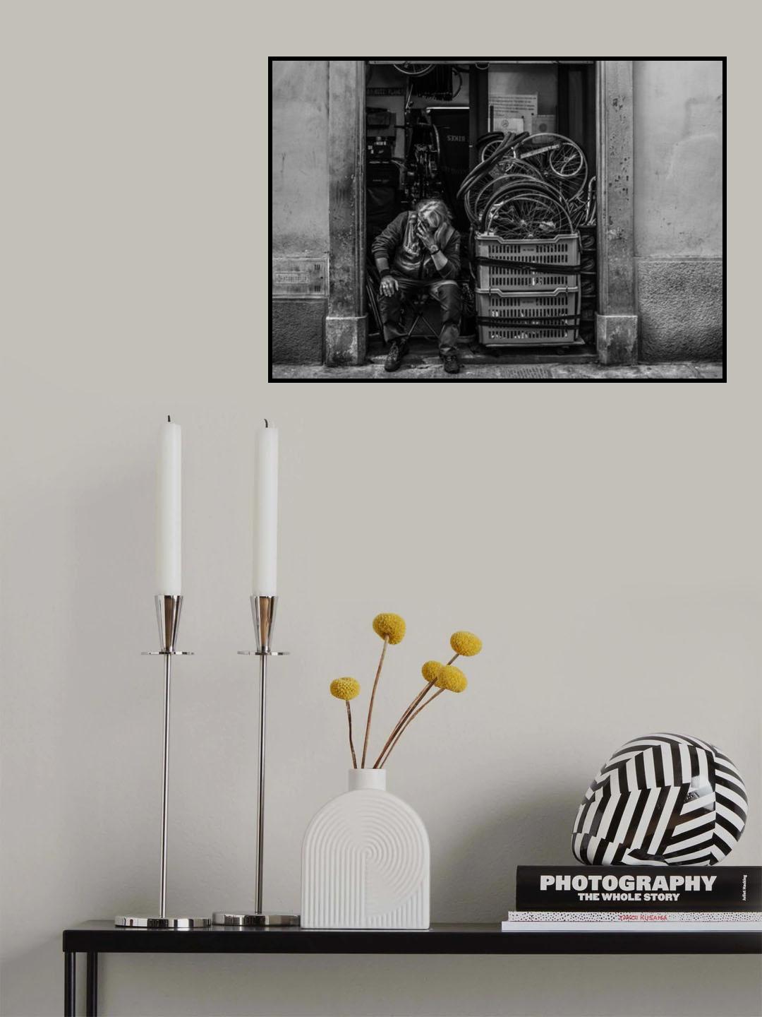 The thinker Poster och Canvastavla