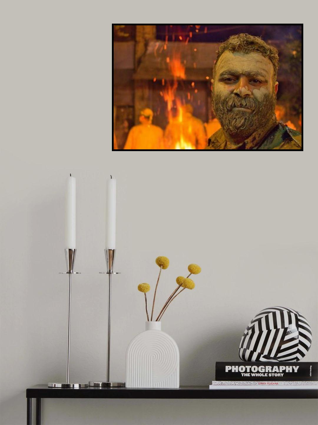 Fire Poster och Canvastavla