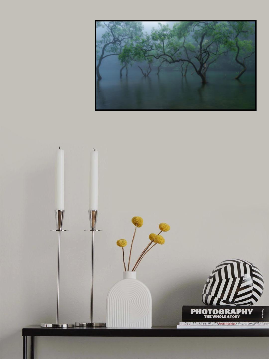 Greenery on the water Poster och Canvastavla