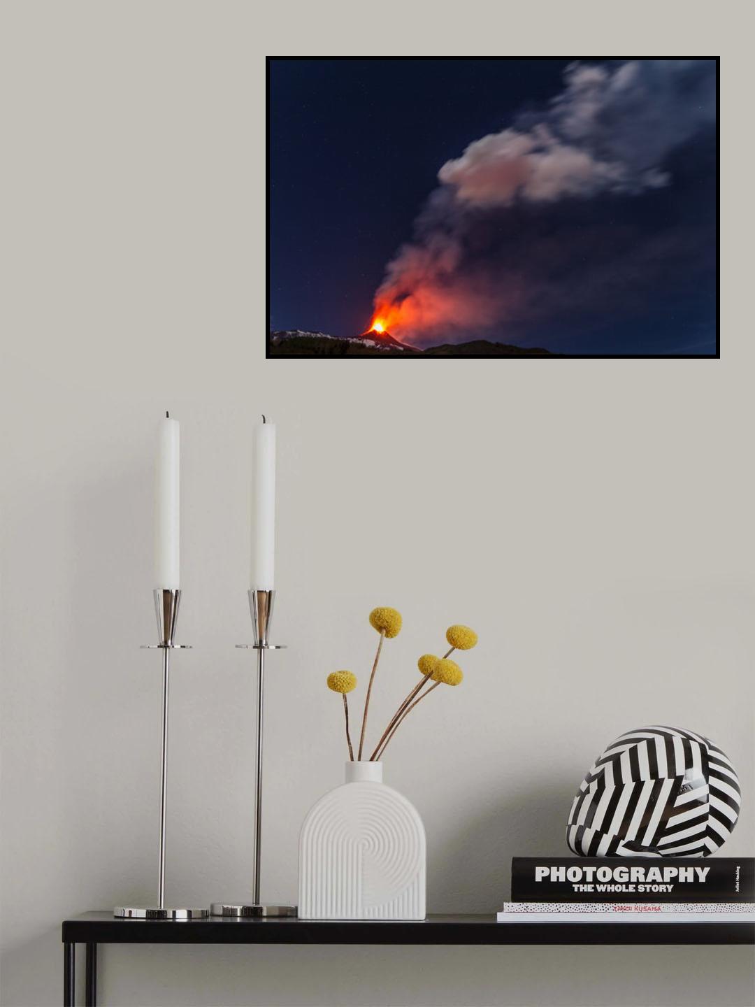 Drawings on the sky Poster och Canvastavla