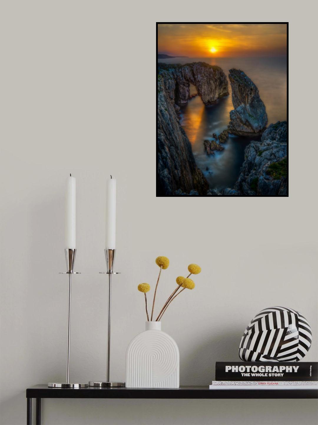 Golden light Poster och Canvastavla