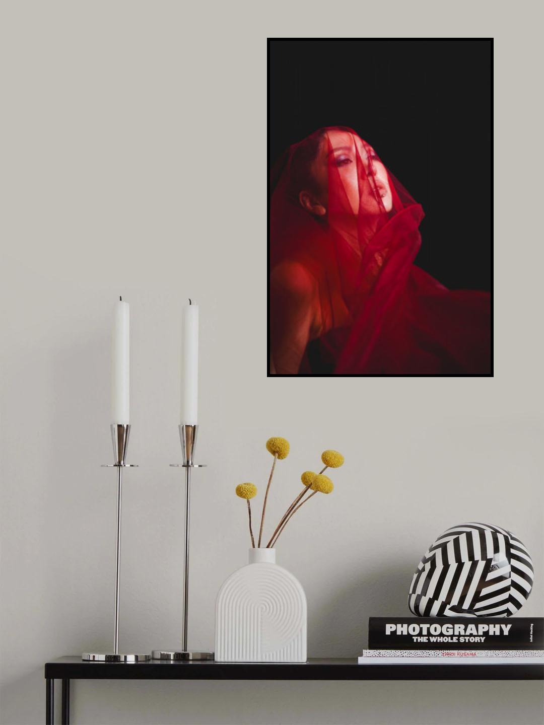 A world dyed in red Poster och Canvastavla