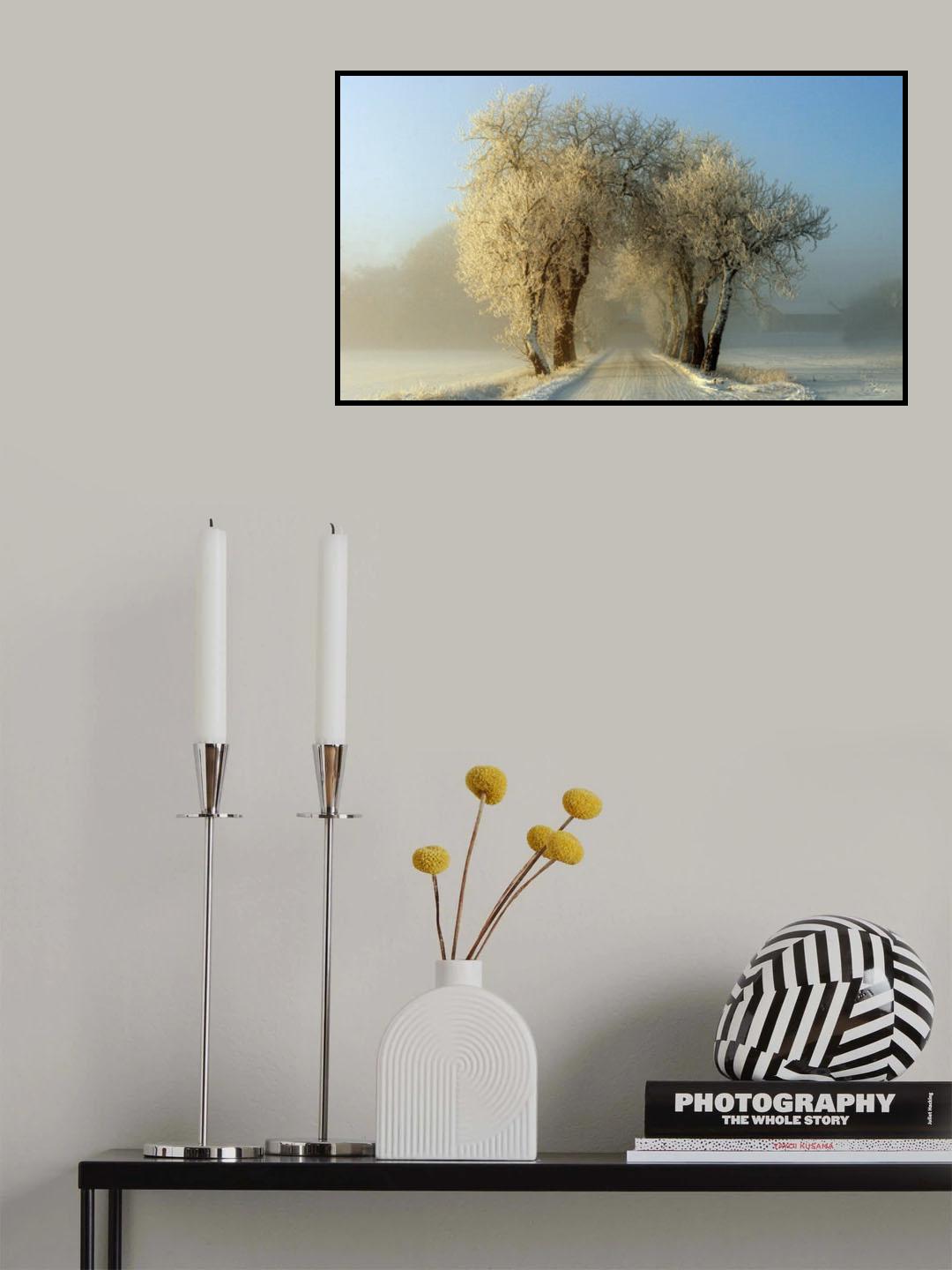 Winter gateway Poster och Canvastavla