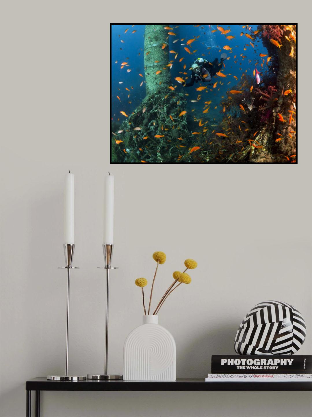 Under the bridge Poster och Canvastavla
