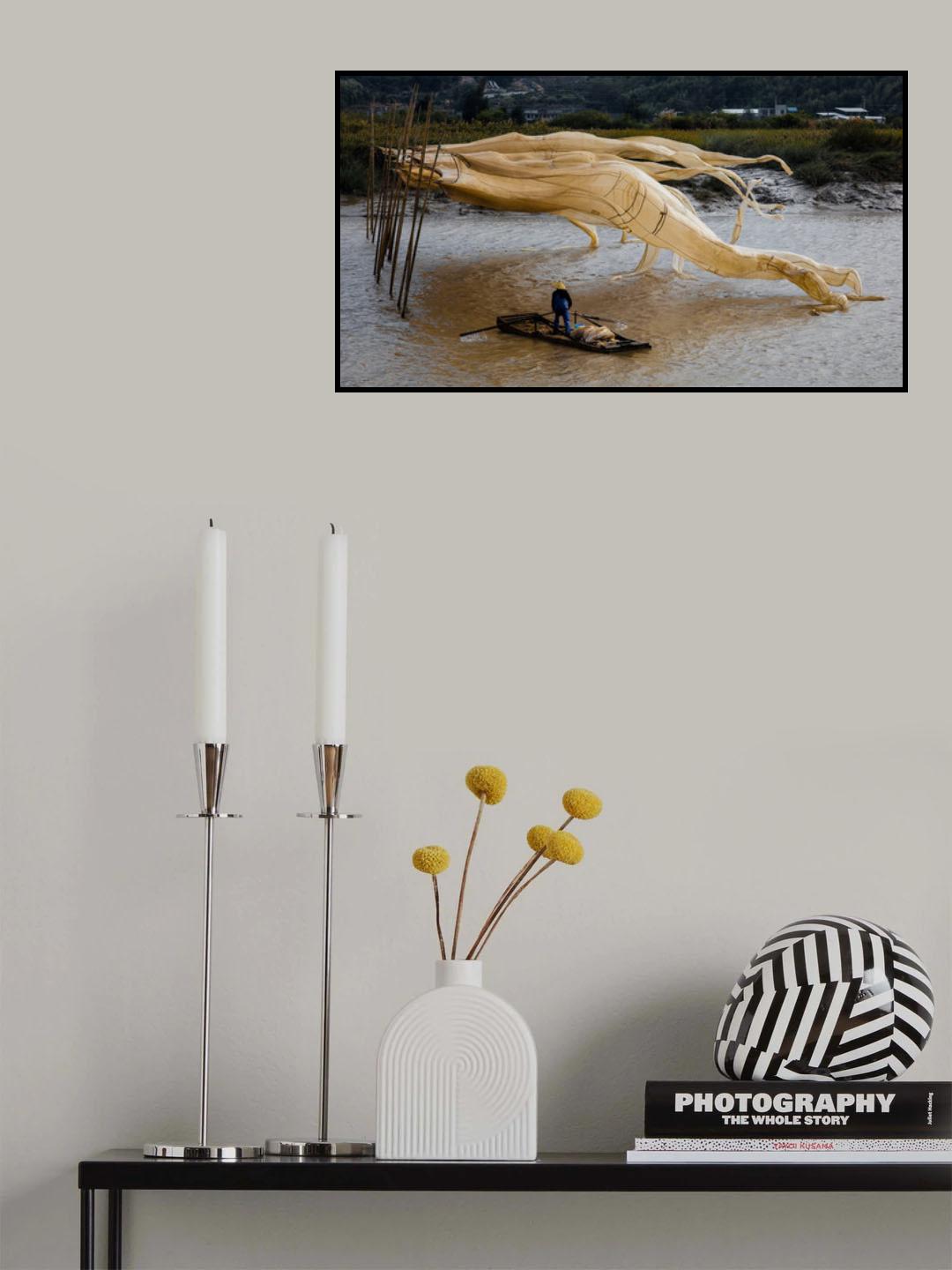 Fishing Net Poster och Canvastavla