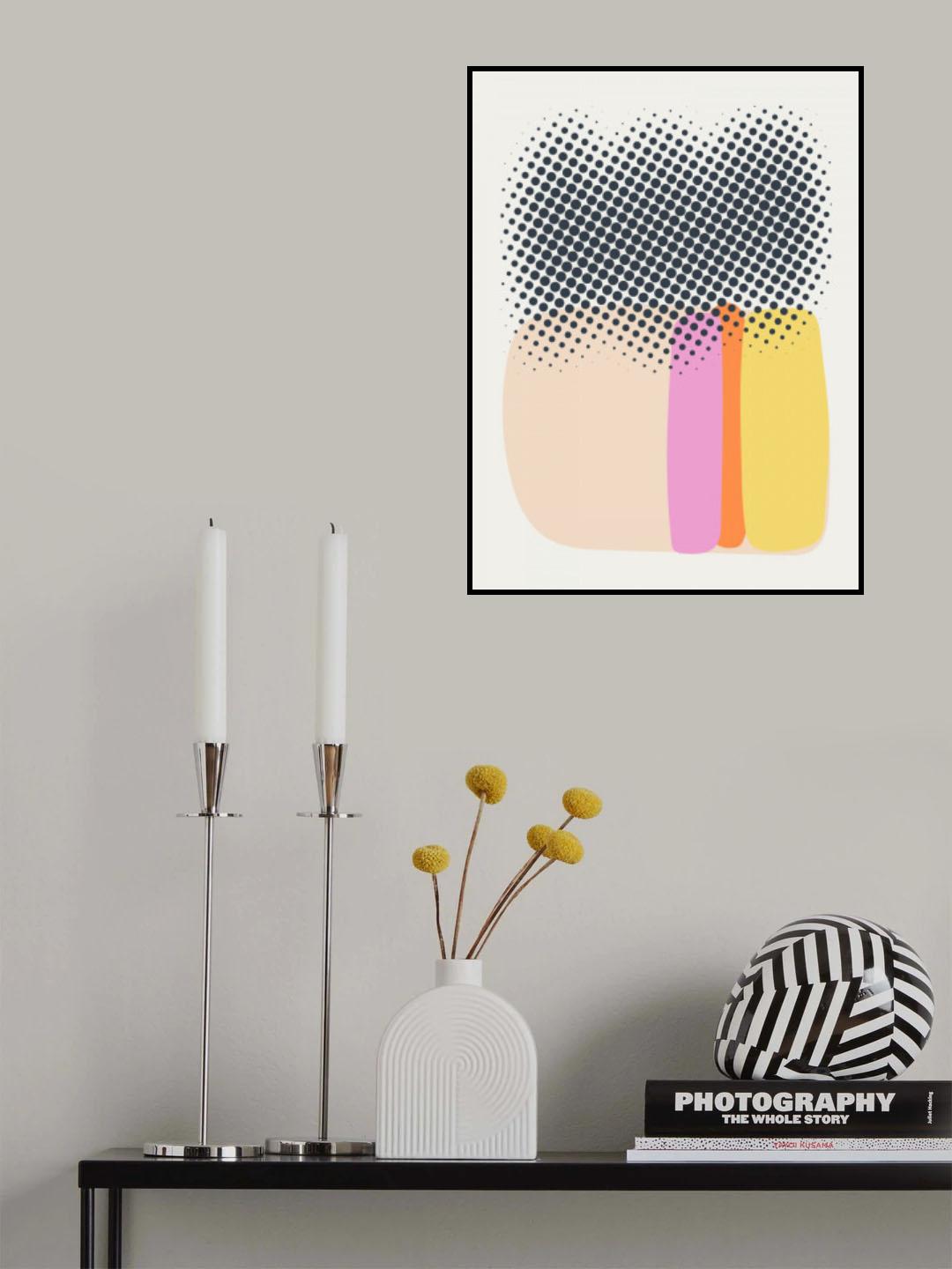 Blurred Abstraction Poster och Canvastavla