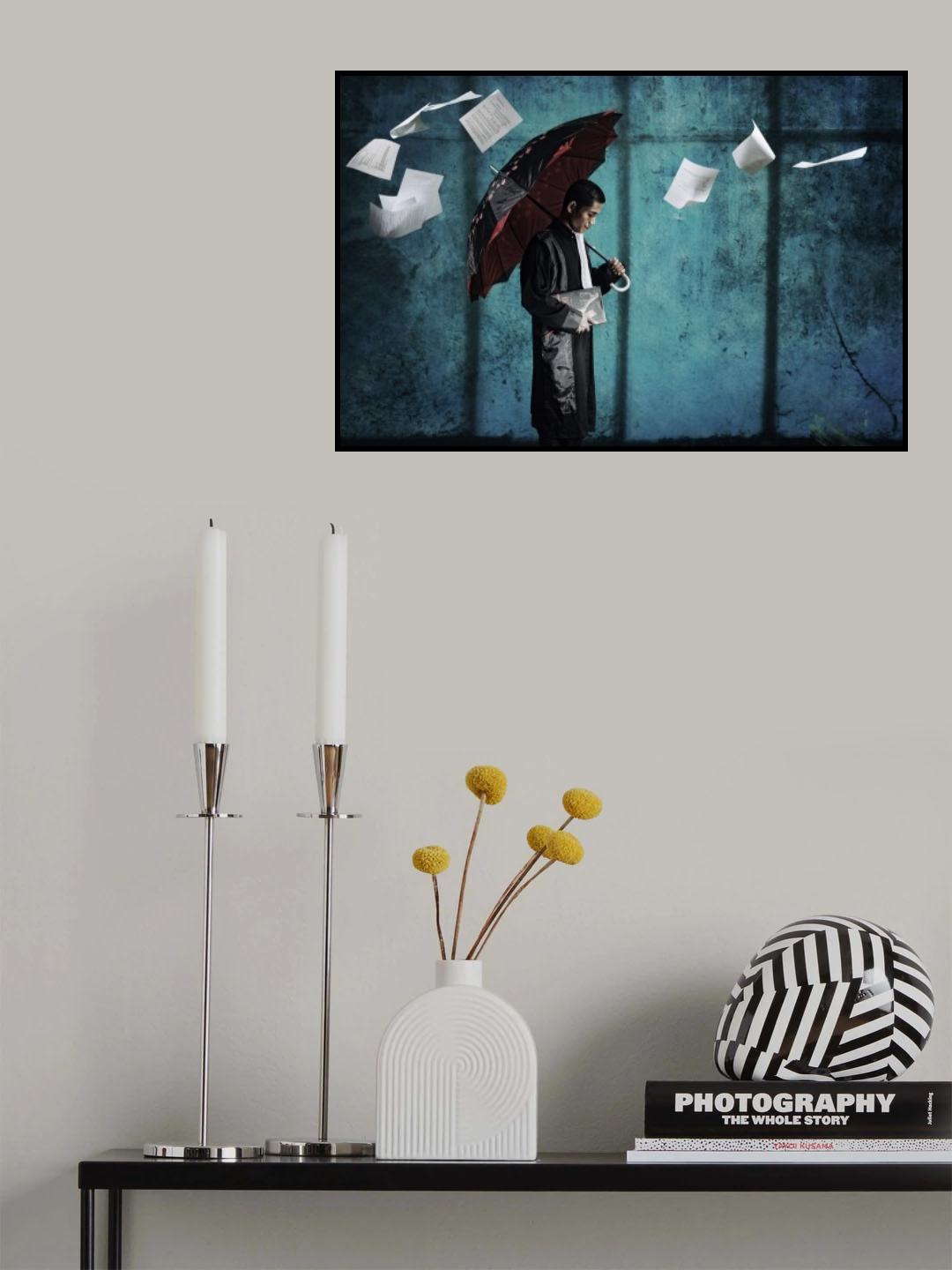 umbrella of justice Poster och Canvastavla