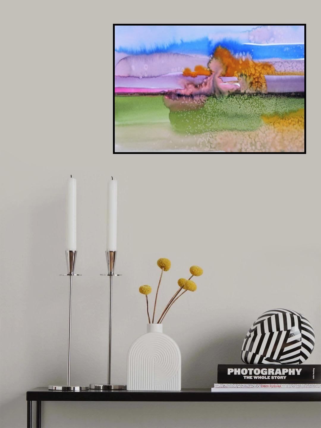 Abstrait 6 Poster och Canvastavla