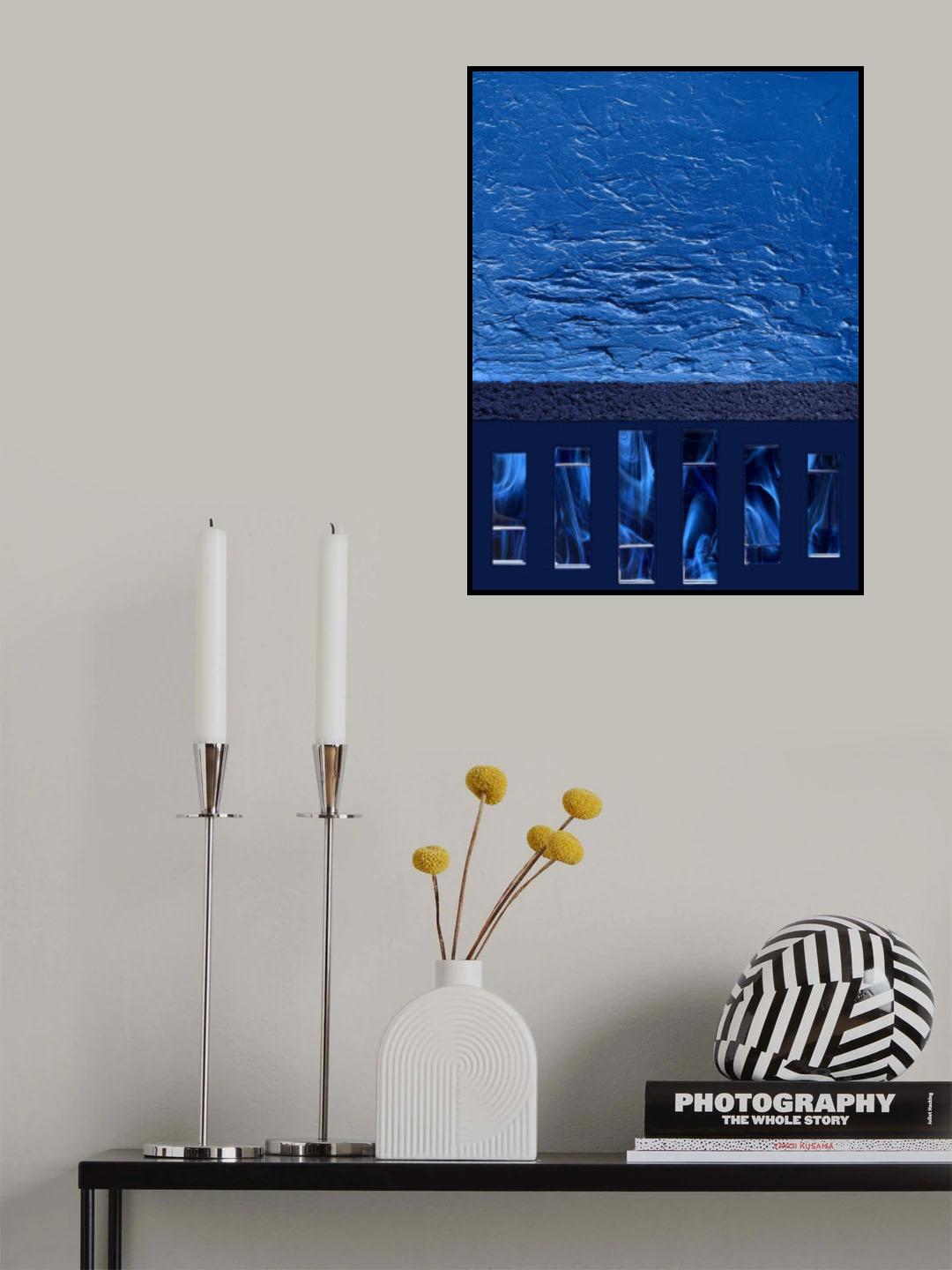 Sapphire Poster och Canvastavla