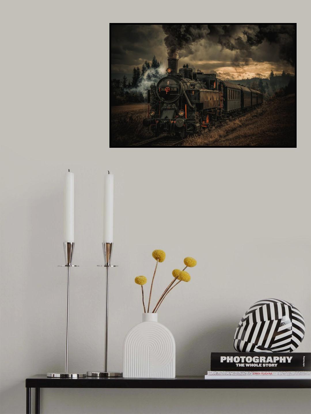 Gold digger train Poster och Canvastavla