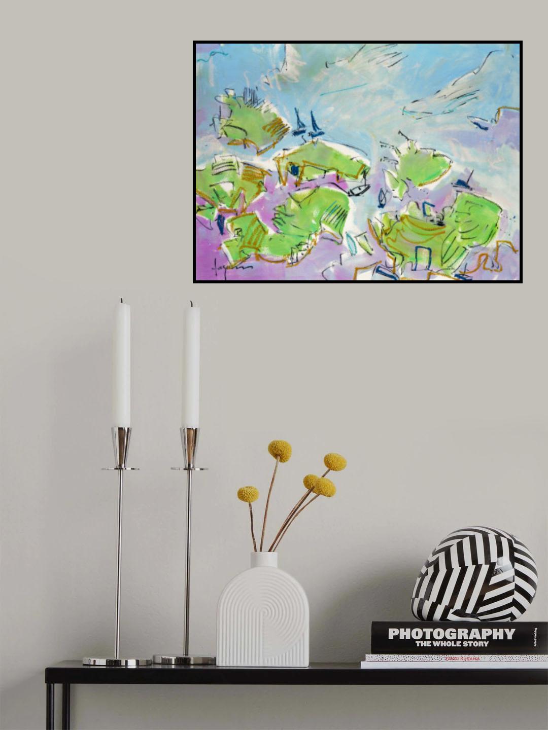 Df587 Islandsii Poster och Canvastavla