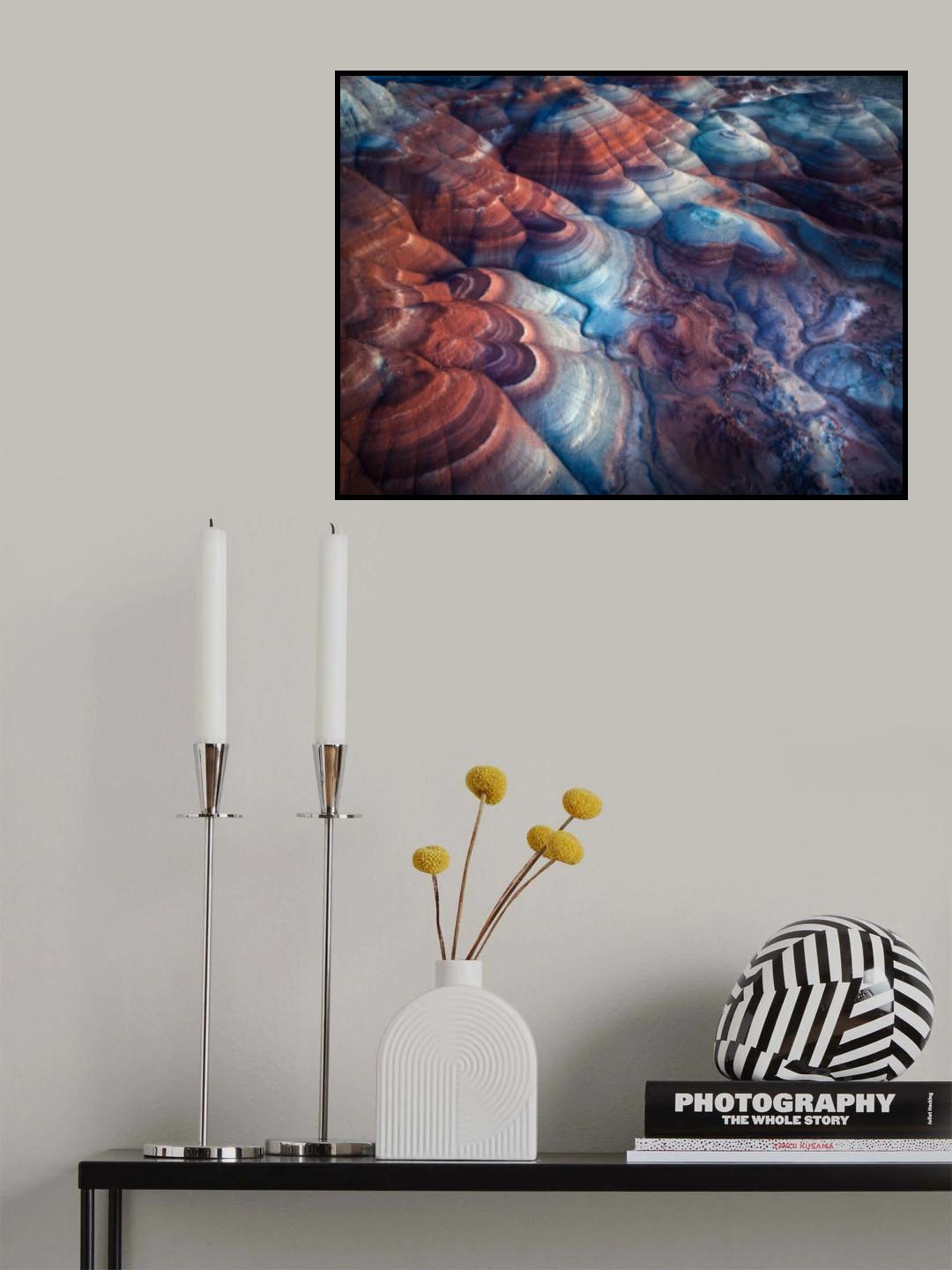 Martian Desert Poster och Canvastavla