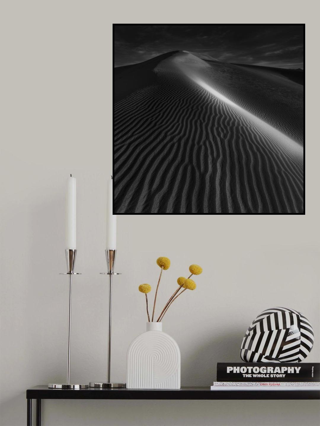 sand dunes death valley Poster och Canvastavla