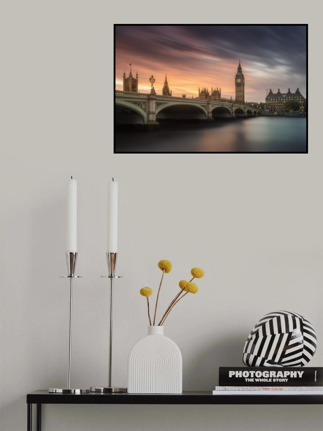 Big Ben, London Poster och Canvastavla