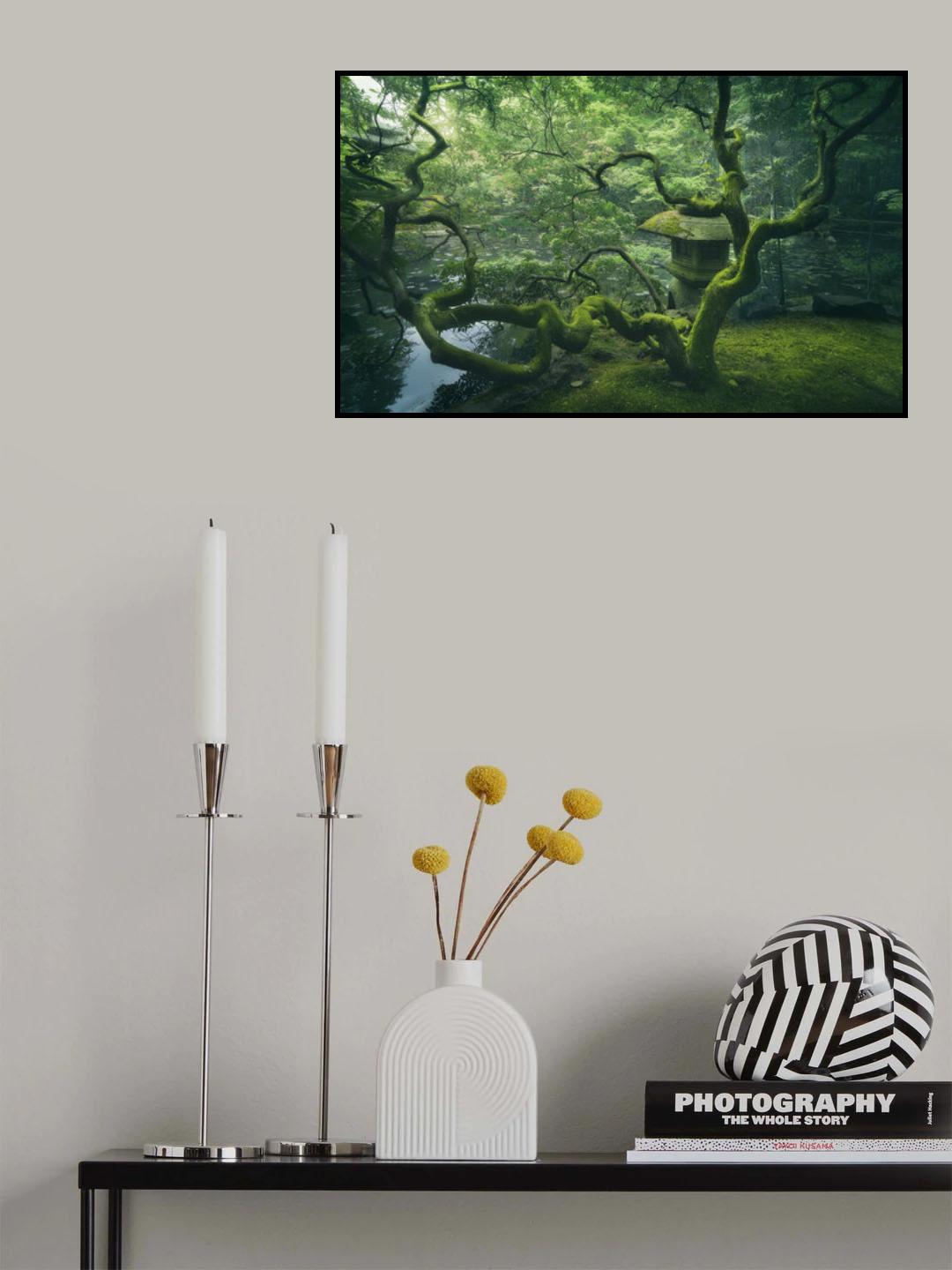 Japanese Tree Poster och Canvastavla