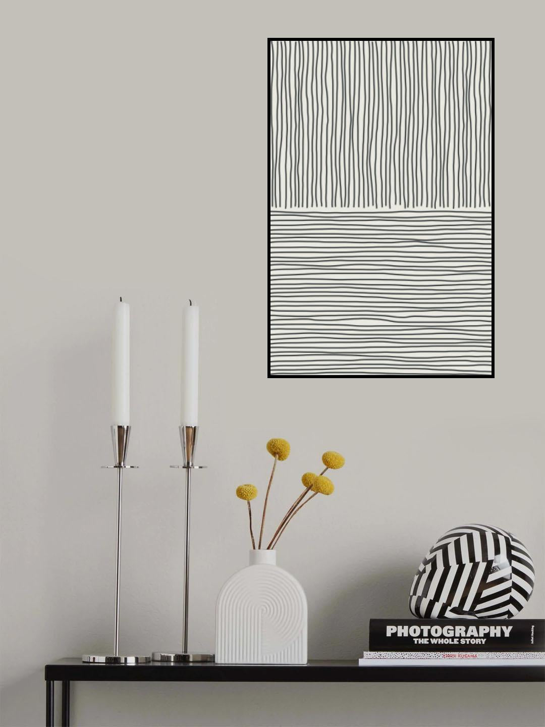 Minimal Line Vibes #7 Poster och Canvastavla