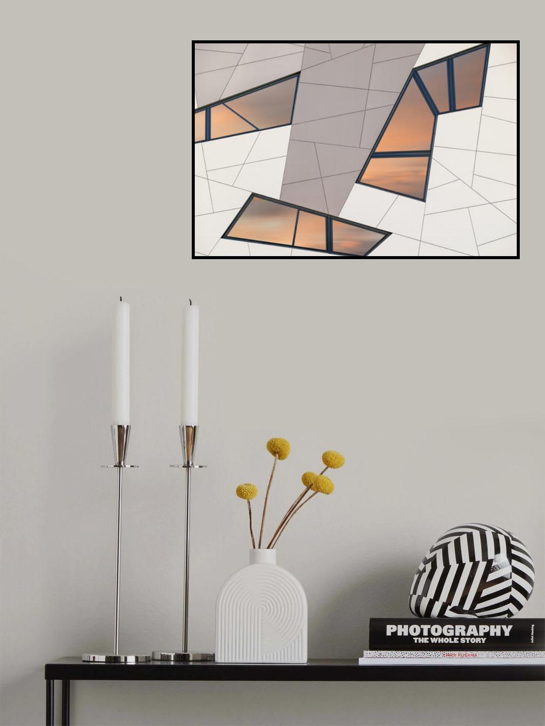 Evening reflection Poster och Canvastavla