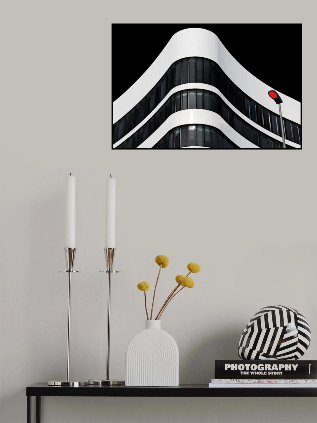 Red Dot Poster och Canvastavla
