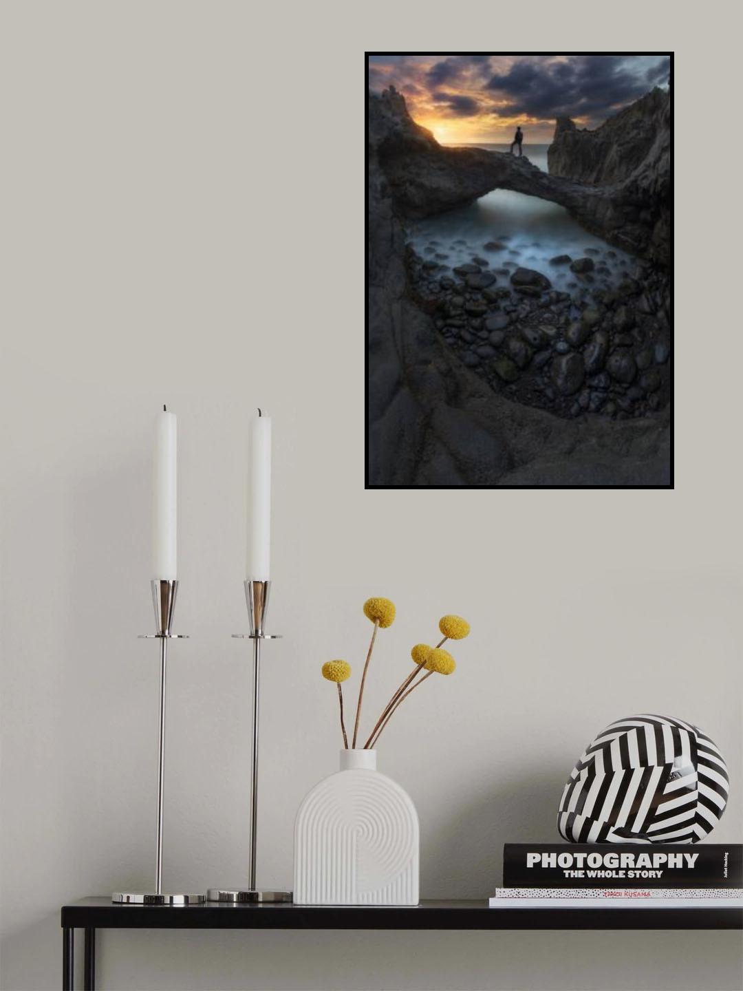 Moments to myself. Tejina .Tenerife Poster och Canvastavla