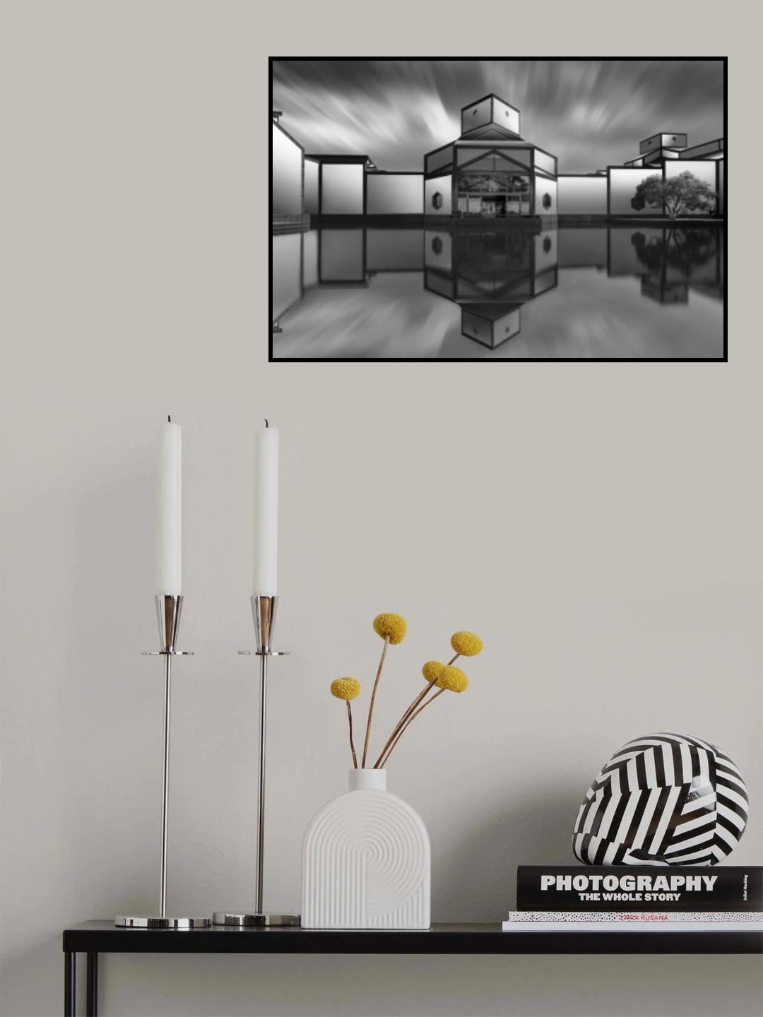 Luminous Architecture Poster och Canvastavla