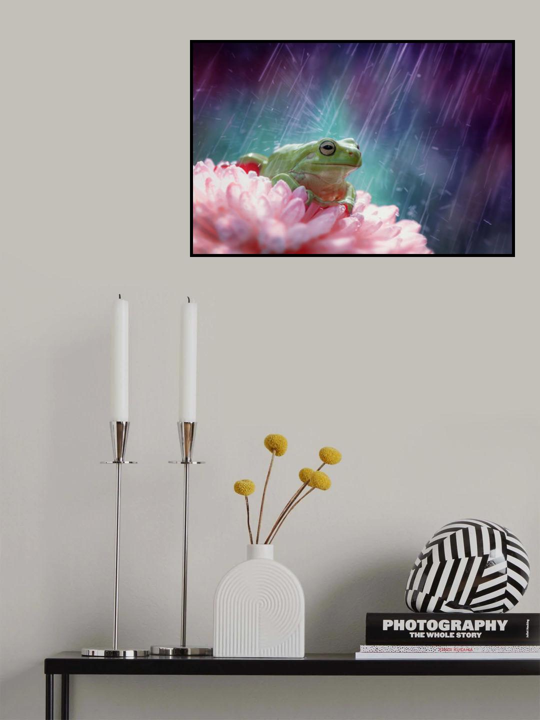 the happy rain Poster och Canvastavla