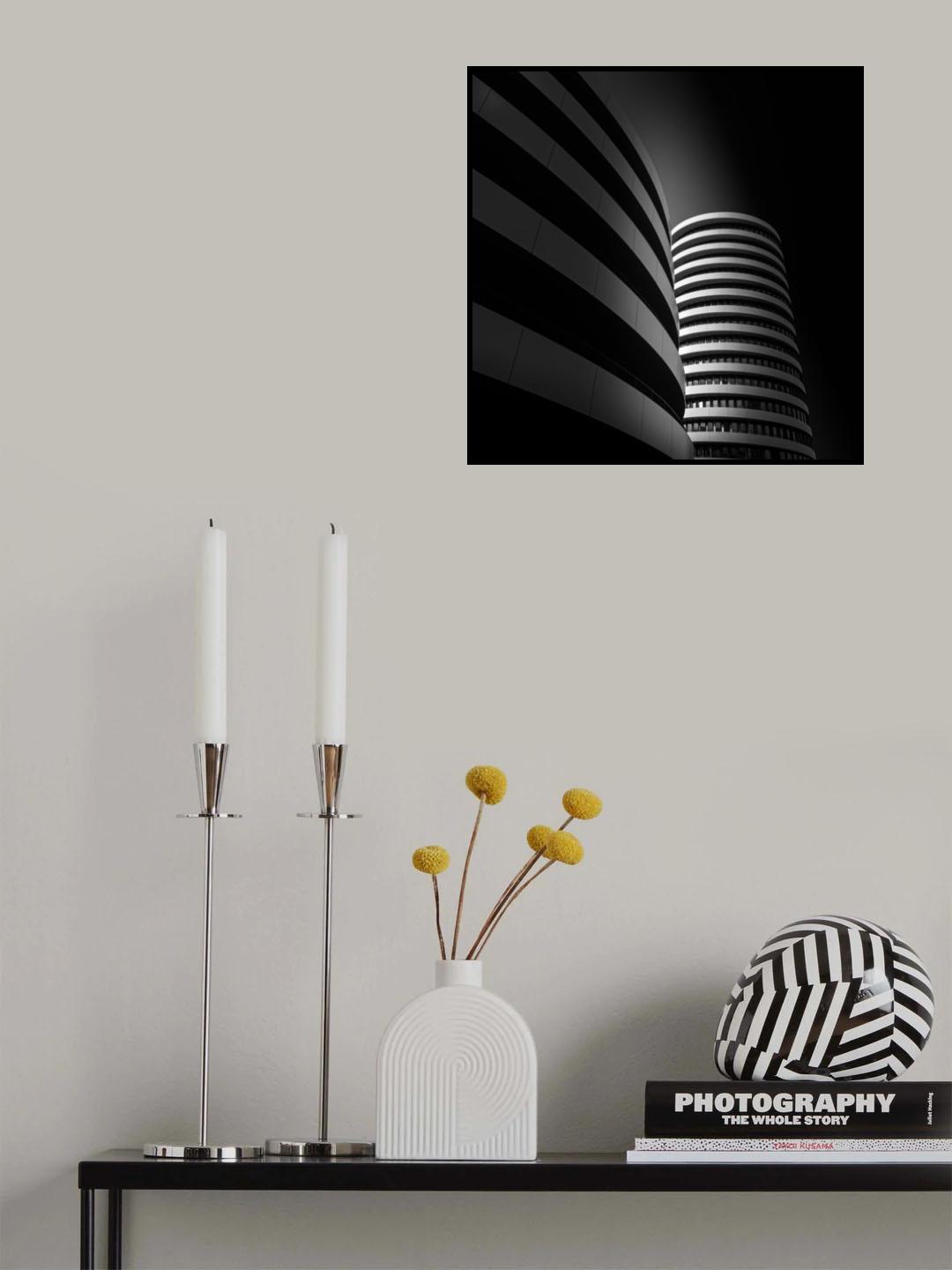 curves Poster och Canvastavla
