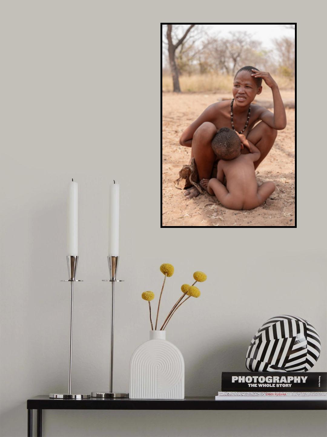 A special way to breastfeed Poster och Canvastavla