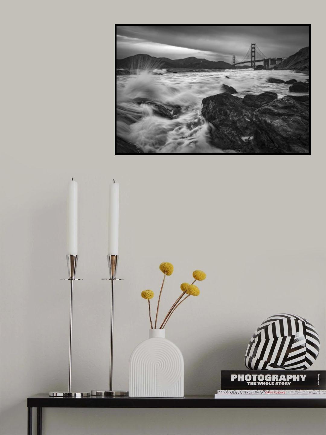 Golden Gate Bridge Poster och Canvastavla