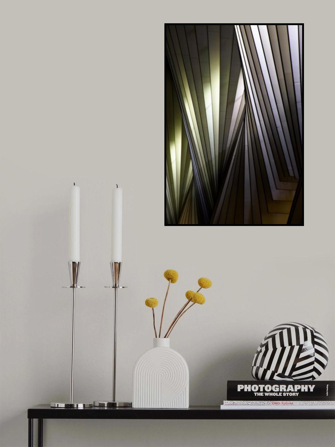 a butterfly touch Poster och Canvastavla