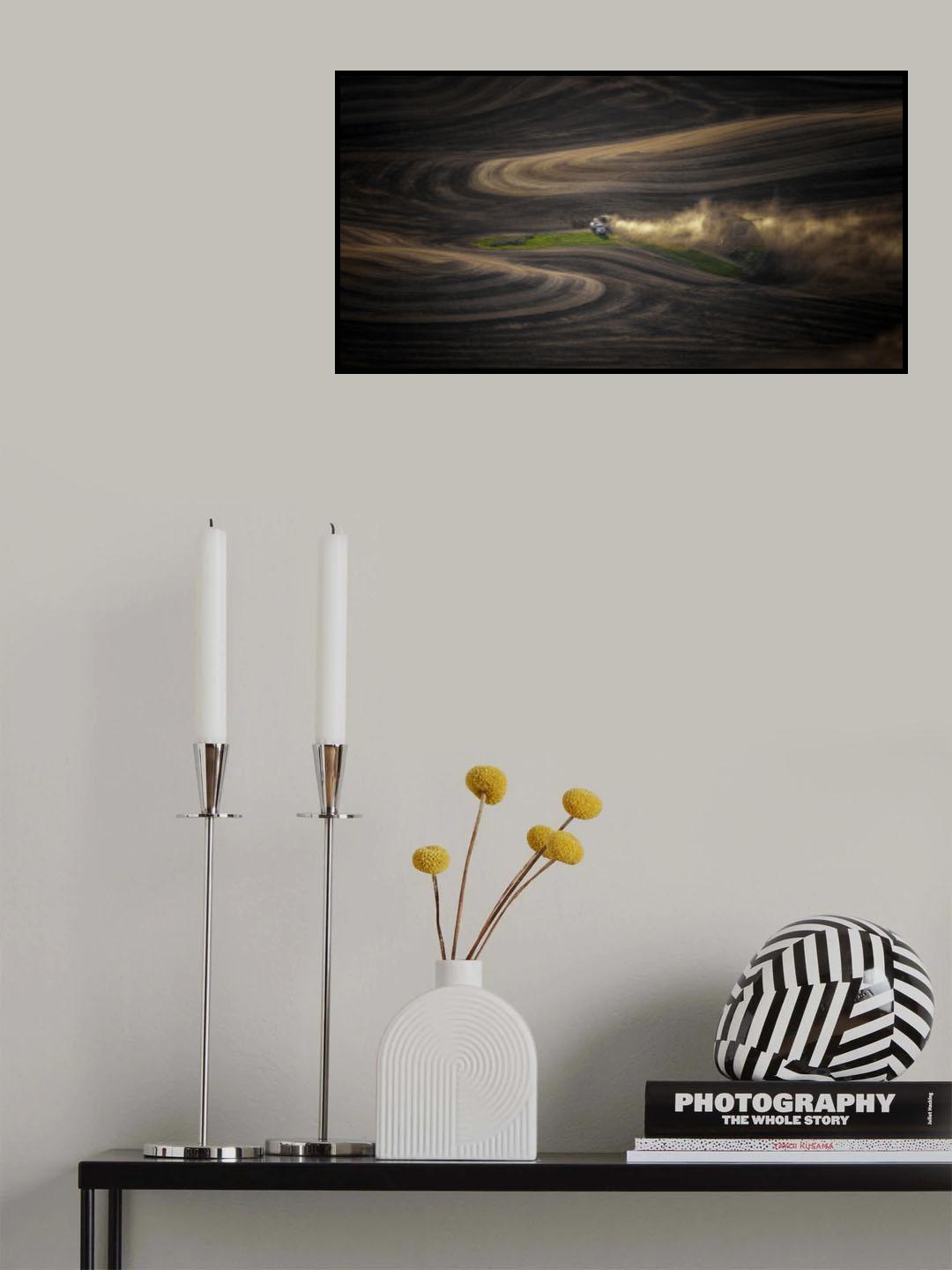 Oasis in the Wheat Field Poster och Canvastavla