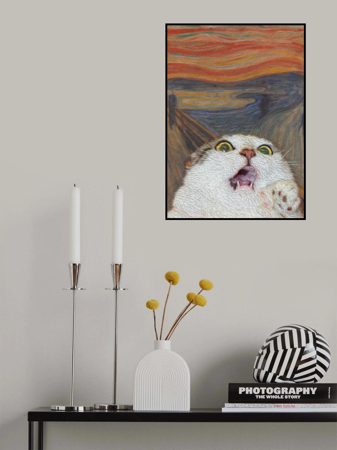 The Meow 01 Poster och Canvastavla